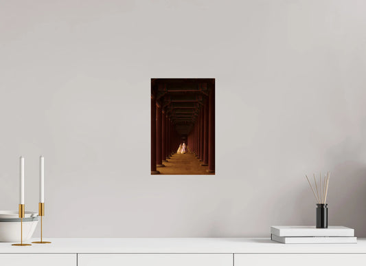 20 x 30 cm, Tirage Photo Photo de Séoul: Princesses du Gyeongbokgung