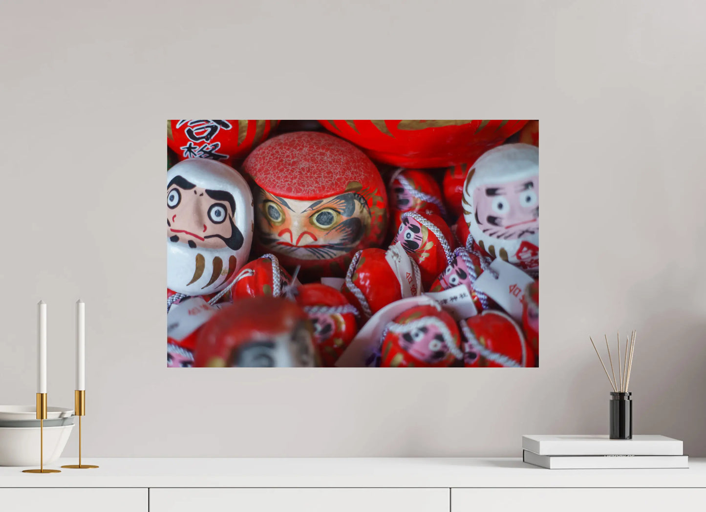 60 x 40 cm, Tirage Photo Photo du Japon: Daruma
