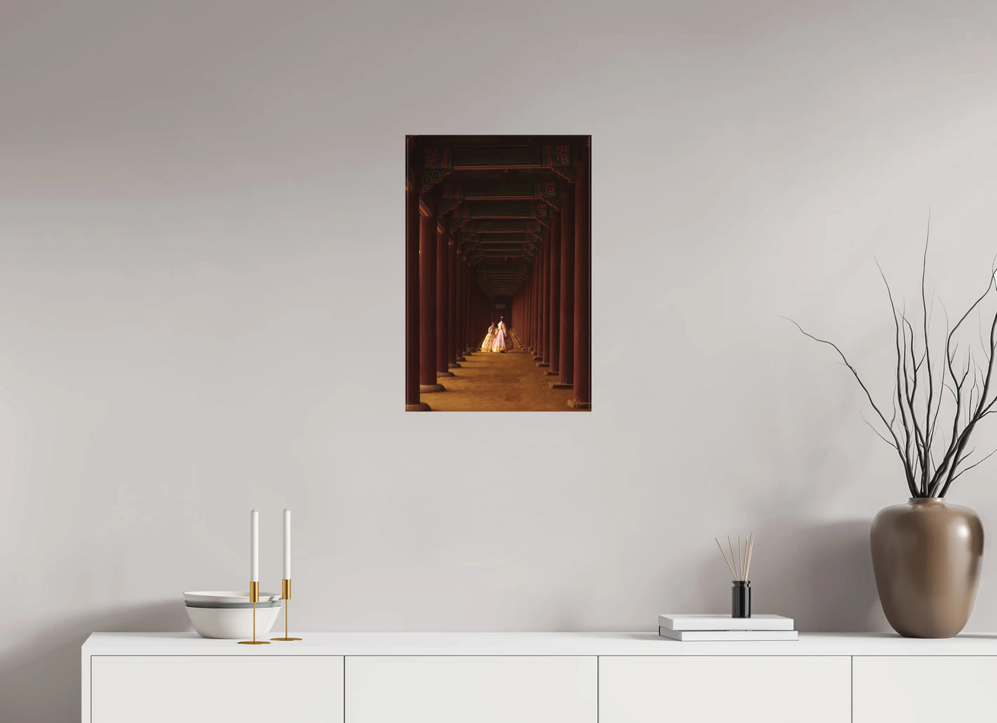 40 x 60 cm, toile Photo de Séoul: Princesses du Gyeongbokgung