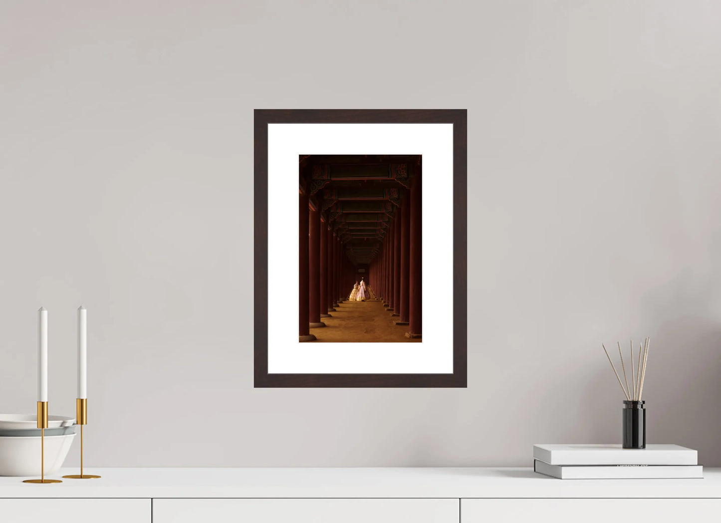 20 x 30 cm, Cadre Photo de Séoul: Princesses du Gyeongbokgung